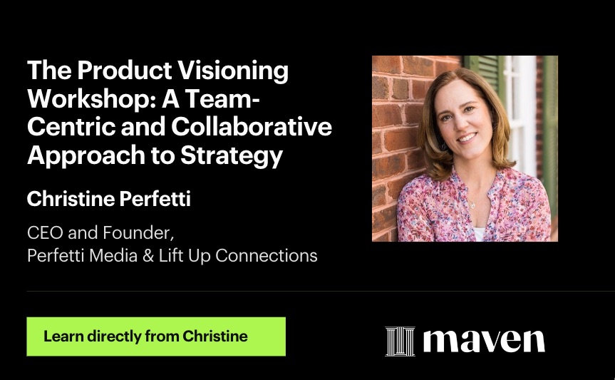 Maven Lightning talk: Product Visioning